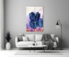 Tulip Glass Wall Art by Insigneart USA