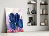 Tulip Glass Wall Art by Insigneart USA