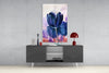 Tulip Glass Wall Art by Insigneart USA