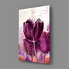 Tulip Glass Wall Art by Insigneart USA