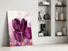 Tulip Glass Wall Art by Insigneart USA