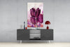 Tulip Glass Wall Art by Insigneart USA