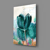 Tulip Glass Wall Art by Insigneart USA