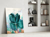Tulip Glass Wall Art by Insigneart USA