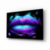 Lip Glass Wall Art by Insigneart USA