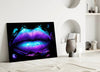 Lip Glass Wall Art by Insigneart USA