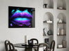 Lip Glass Wall Art by Insigneart USA