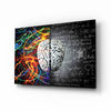 Brain Glass Wall Art by Insigneart USA