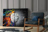 Brain Glass Wall Art by Insigneart USA