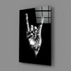 Horns Hands Glass Wall Art by Insigneart USA