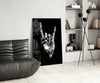 Horns Hands Glass Wall Art by Insigneart USA