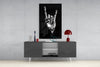 Horns Hands Glass Wall Art by Insigneart USA