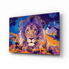 Lion Glass Wall Art by Insigneart USA