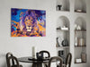 Lion Glass Wall Art by Insigneart USA