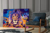 Lion Glass Wall Art by Insigneart USA