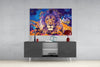 Lion Glass Wall Art by Insigneart USA