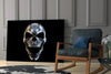 Skull Glass Wall Art by Insigneart USA
