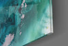 Colors of Abstraction Glass Wall Art by Insigneart USA
