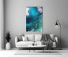 Colors of Abstraction Glass Wall Art by Insigneart USA