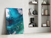 Colors of Abstraction Glass Wall Art by Insigneart USA