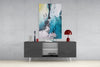 Colors of Abstraction Glass Wall Art by Insigneart USA