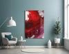 Colors of Abstraction Glass Wall Art by Insigneart USA