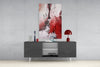 Colors of Abstraction Glass Wall Art by Insigneart USA