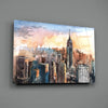 New York City Glass Wall Art by Insigneart USA