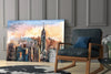 New York City Glass Wall Art by Insigneart USA