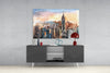 New York City Glass Wall Art by Insigneart USA