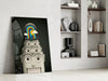 Rainbow Machine Glass Wall Art by Insigneart USA