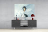 Balloon Heads Glass Wall Art by Insigneart USA
