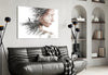 Woman Bird Glass Wall Art by Insigneart USA