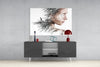 Woman Bird Glass Wall Art by Insigneart USA