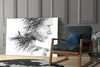 Woman Bird Glass Wall Art by Insigneart USA