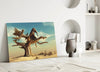 Thinking Elephant Glass Wall Art by Insigneart USA