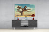 Thinking Elephant Glass Wall Art by Insigneart USA