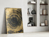 Abstract Loop Glass Wall Art by Insigneart USA
