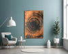 Abstract Loop Glass Wall Art by Insigneart USA