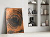 Abstract Loop Glass Wall Art by Insigneart USA