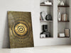 Abstract Loop Glass Wall Art by Insigneart USA