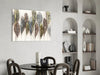 Feathers Glass Wall Art by Insigneart USA