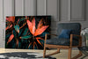 Flower Glass Wall Art by Insigneart USA