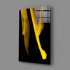 Yellow Story Glass Wall Art by Insigneart USA