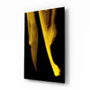 Yellow Story Glass Wall Art by Insigneart USA