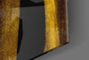 Yellow Story Glass Wall Art by Insigneart USA