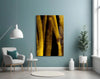 Yellow Story Glass Wall Art by Insigneart USA