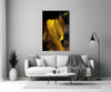 Yellow Story Glass Wall Art by Insigneart USA