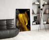 Yellow Story Glass Wall Art by Insigneart USA