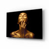 Gold Woman Glass Wall Art by Insigneart USA